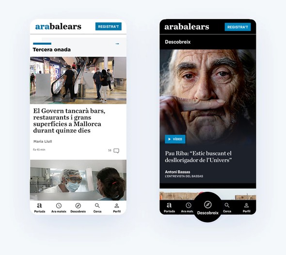 Aplicació iOS i Android
